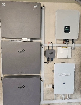 Elektronika solarnega sistema v lokaciji Celje